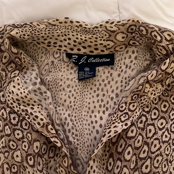 Funky printed button up - Picture 2 of 4